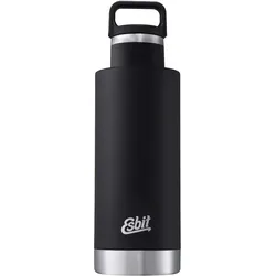 Esbit Sculptor Edelstahl Isolierflasche 750 ml schwarz