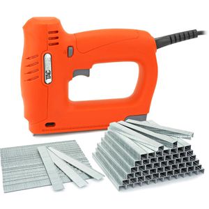 Tacwise Elektrotacker 140EL Pro Set, 1703, für Nägel 10-14mm & Klammern 8-14mm