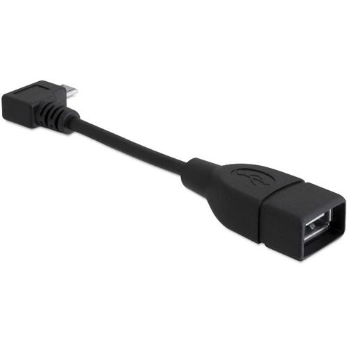 Delock KABEL USB MICRO-B A Buchse OTG 11 cm