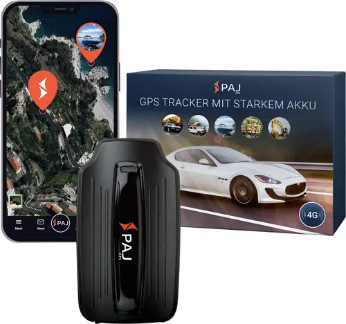 PAJ GPS POWER FINDER 4G GPS Tracker Fahrzeugtracker Schwarz 1St.