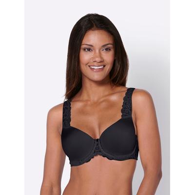 Schalen-BH VIANIA, Damen, Gr. 95, Cup B, schwarz, 77% Polyester, 13% Polyamid, 10% Elasthan, BHs BH Bügel-BH Schalen-BH