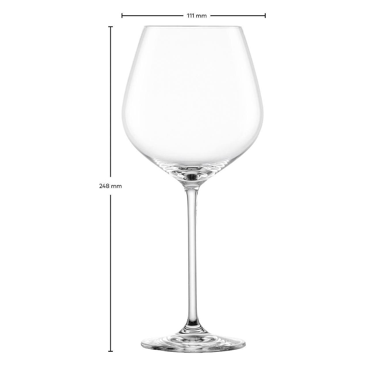 Schott Zwiesel SCZ Burgunderpokal Fortiss.4er (1 Glas, Rotweingläser) (SCHOTT ZWIESEL)