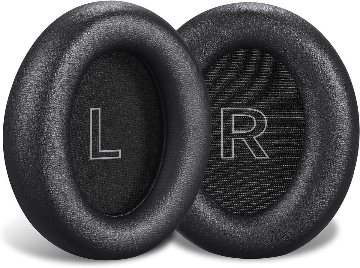 Oorkussens voor Anker Soundcore Life Q30/Q35 Koptelefoon, Eiwitleer, Zwart