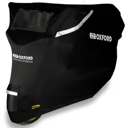 Oxford Protex Stretch Outdoor, Abdeckplane - Schwarz/Grau - XL