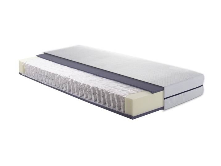 Taschenfederkernmatratze H3 FLEX AIR, Weiß, Kaltschaum