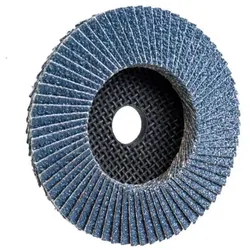TRIMFIX ZIRCOPUR, 100 mm x 16,0 mm, Korn 120, Fächerschleifscheibe