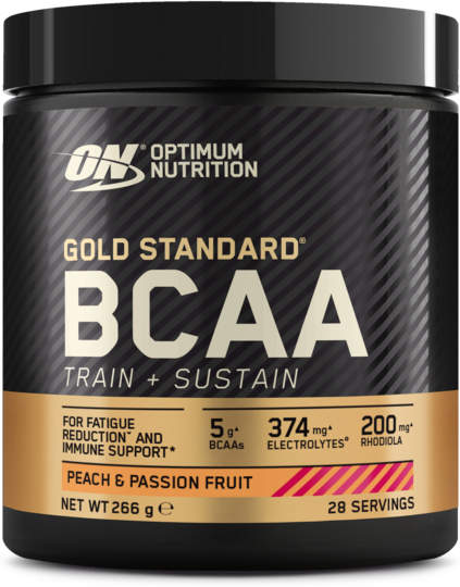 Optimum Nutrition Gold Standard Bcaa Train + Sustain 266 gr Peach &