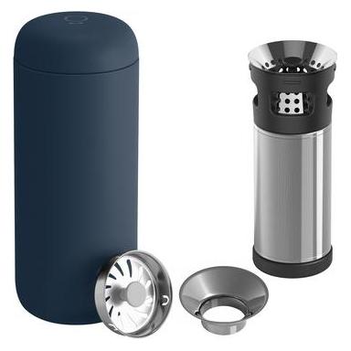 Fellow Carter Infuser-Set - Carter Move Becher Marineblau 473 ml + Carter Infuser (0.47 l) (CC1214SB16)