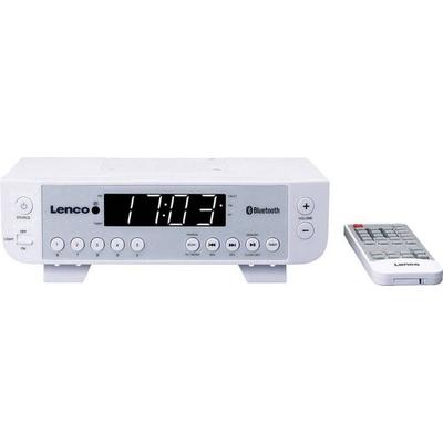 Lenco KCR-100 Küchenradio UKW Bluetooth® Weiß -