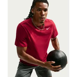 Nike DF Herren Fitness-T-Shirt Tough Red/Weiß - L
