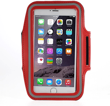 INCOVER iPhone 8 Plus / 7 Plus / 6 Plus / 6s Plus Løbearmbånd Rød