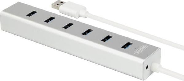 Unitek Y-3090 USB 3.2 Gen 1 Type-A naar USB 3.2 Gen 1 Type-A Adapter, 5000 Mbit/s, Zilver
