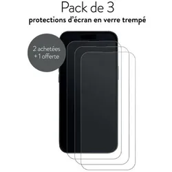 We-Vibe WE BUNDLE 3 verres trempés IPHONE 16 (3 Stk., Apple iPhone 16), Smartphone Schutzfolie