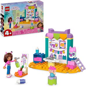 LEGO Gabby's Dollhouse 10795 Bastelspaß mit Baby Box, ab 4 Jahre, 60 Teile