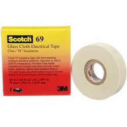 3M Deutschland Glasfaser Gewebeband Scotch 69 15x33