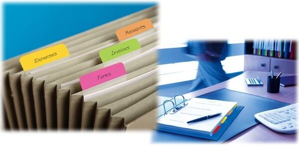 Post-It Strong Indexfaner, 25x38 Mm, Basisfarver