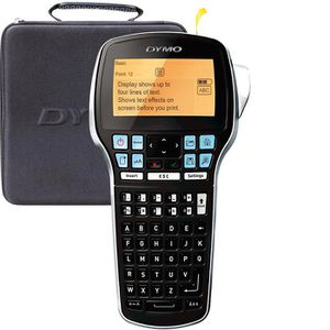 Dymo Beschriftungsgerät LM 420P, mit Tragetasche, bis 19mm Bandbreite, mit Tastatur, USB