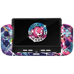 CRKD - Nitro Deck Controller Cuddle Team Leader Fortnite Edition (INT) (Switch, Switch OLED), Gaming Controller, Mehrfarbig, Rosa