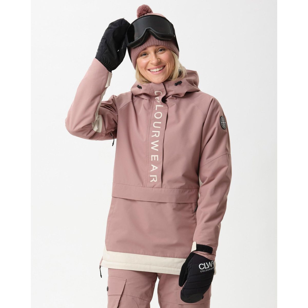 CLWR ColourWear W Signature Anorak taupe (810) S 72103258100024