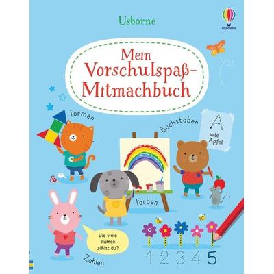 Mein Vorschulspaß-Mitmachbuch, Taschenbuch von Jessica Greenwell, Usborne, 978-1-78941-543-8