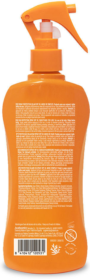Babaria Sun Lovers Bronze spray protector solar SPF30 200 ml