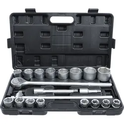 BGS Steckschlüssel-Satz | Antrieb 20 mm (3/4"") | SW 19 - 50 mm | 20-tlg.