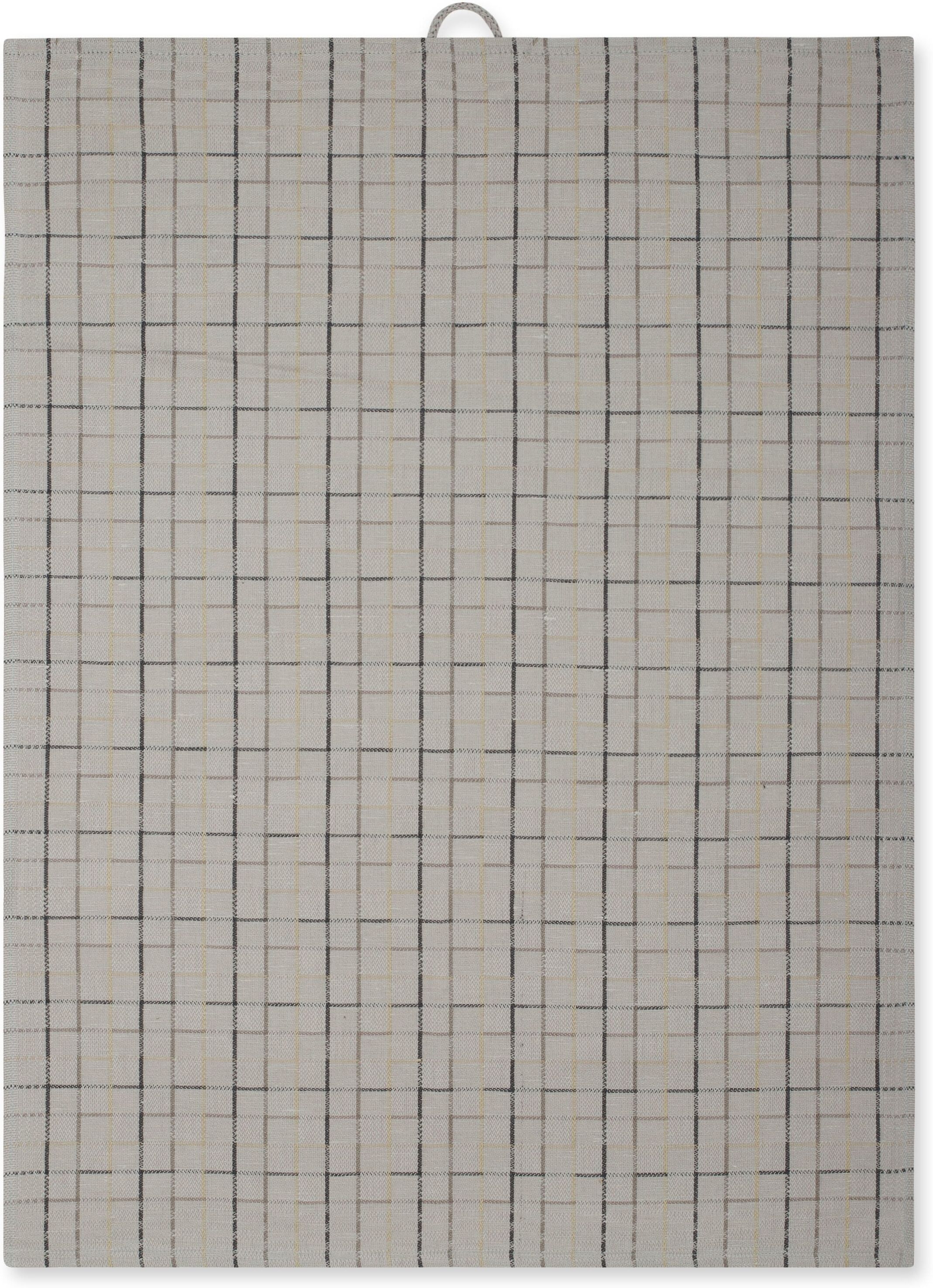 Geschirrtuch ROSS "Geschirrtücher 2er-Set 987 2x HL + Banderole", weiß (chrom), B:18cm H:3cm L:27cm T:3cm, 50% Baumwolle, 50% Leinen, Geschirrtücher, Geschirrtuch, Zwirn- Halbleinen