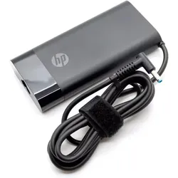 HP AC adapter 90W (90 W), Notebook Netzteil, Schwarz