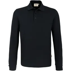 Longsleeve-Poloshirt "PERFORMANCE" 815 - 3XL - schwarz