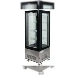 Kühlvitrine, Temperaturbereich -0 ~ +12  ̊C, 636W, 400L, 65x65x190cm
