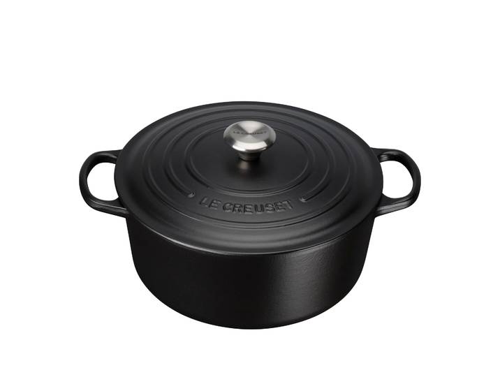 Le Creuset Le Creuset Bräter rund 5,3 l Matte black