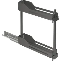 Ebnat, Möbelausstattung, PEKA Unterschrankauszug Snello Libell KB 150 mm, 15 kg, anthrazit (1 Stk.)