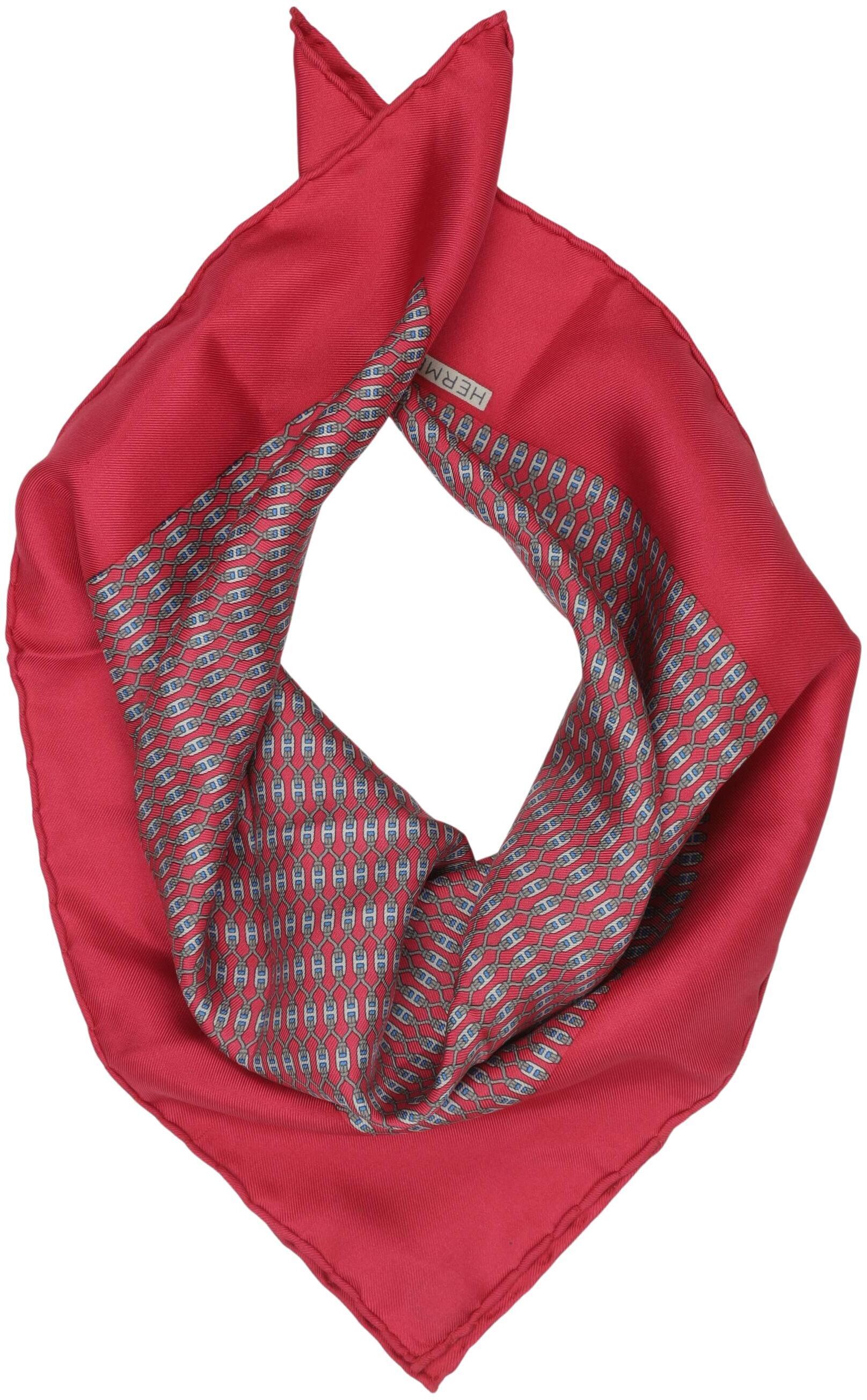 Hermès Damen Schal oder Tuch, Pink, Seide - Second Hand