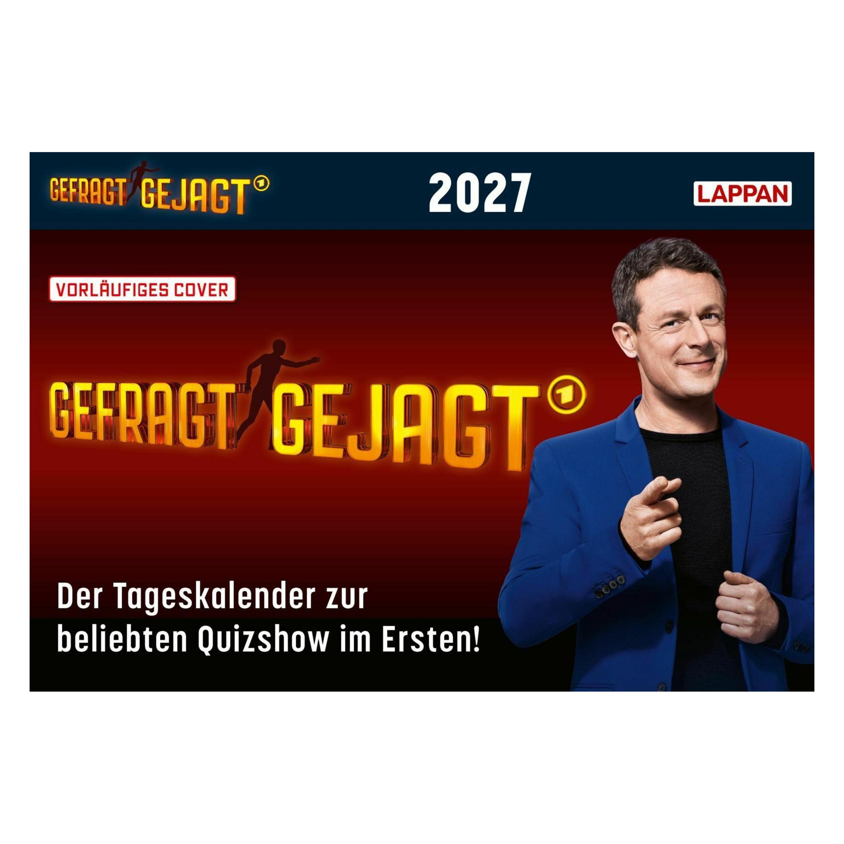 Lappan Gefragt Gejagt - Tagesabreisskalender 2027 (67908009)