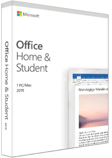 Microsoft Office Home and Student 2019 deutsch, für Windows und MAC 79G-05153