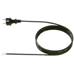 BACHMANN Schutzkontakt-Zuleitung 16A/250V,5m,sw 320.176