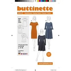buttinette Schnitt "Jersey-Kleid"