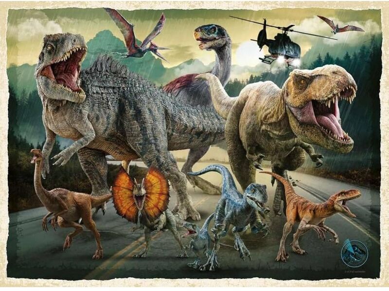 Ravensburger Puzzle 200 pièces XXL - L'univers de Jurassic World