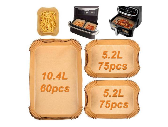 LuxusKollektion Backpapier Backpapier Heißluftfritteuse 210pcs Backpapier für Ninja AF500EU