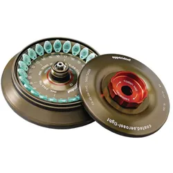 Festwinkelrotor FA-45-24-11-HS aerosoldicht, komplett mit Rotordeckel