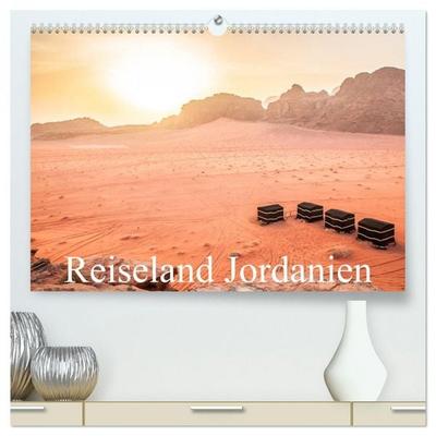 Reiseland Jordanien (hochwertiger Premium Wandkalender 2026 DIN A2 quer), Kunstdruck in Hochglanz