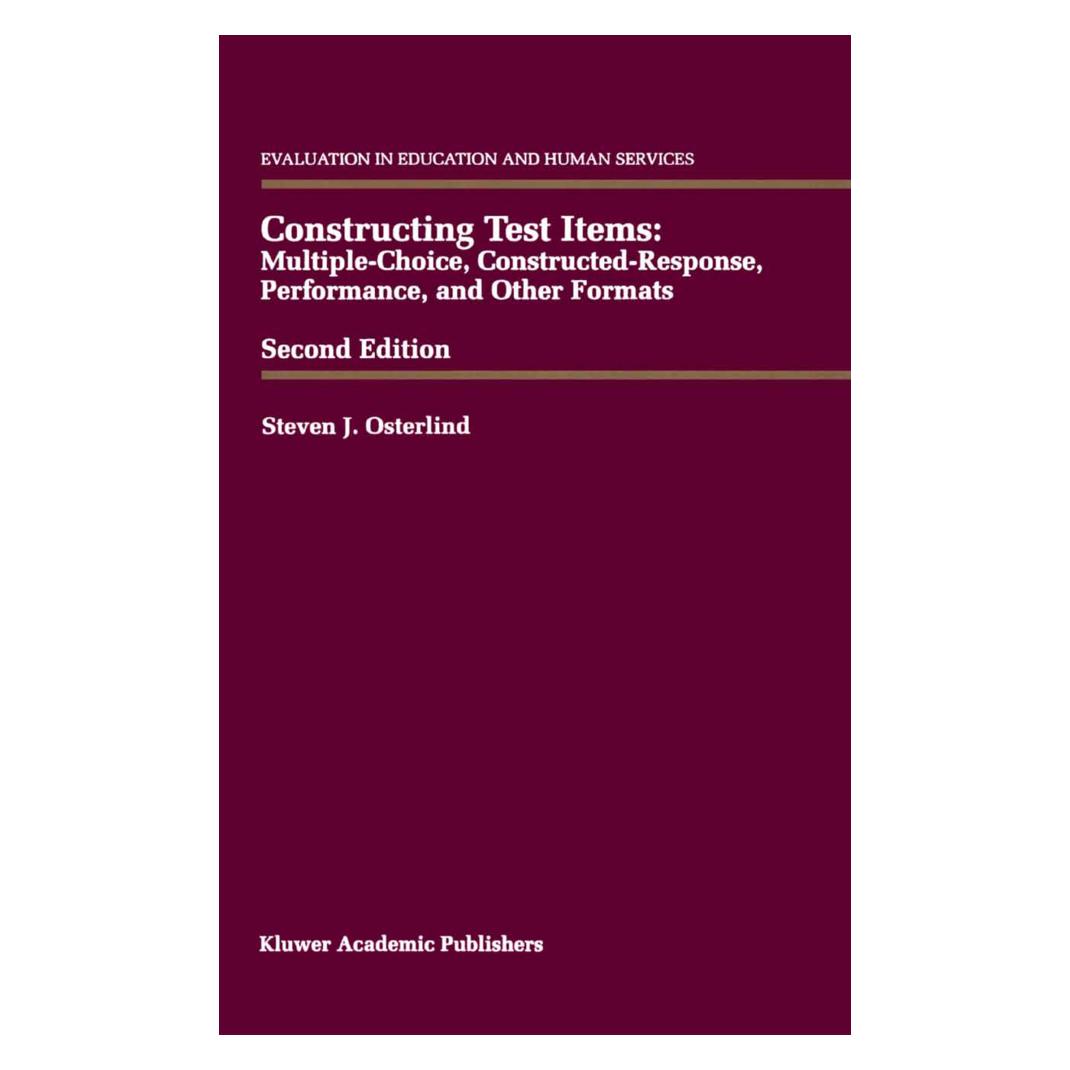 Springer Constructing Test Items (Englisch, Softcover, Steven J. Osterlind) (55534657)
