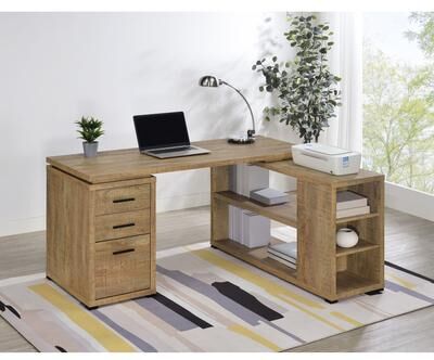 Coaster Yvette 60-inch 3-drawer L-Shape Computer Desk