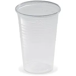 Trinkbecher (PP) klar Ø70mm 0,2L