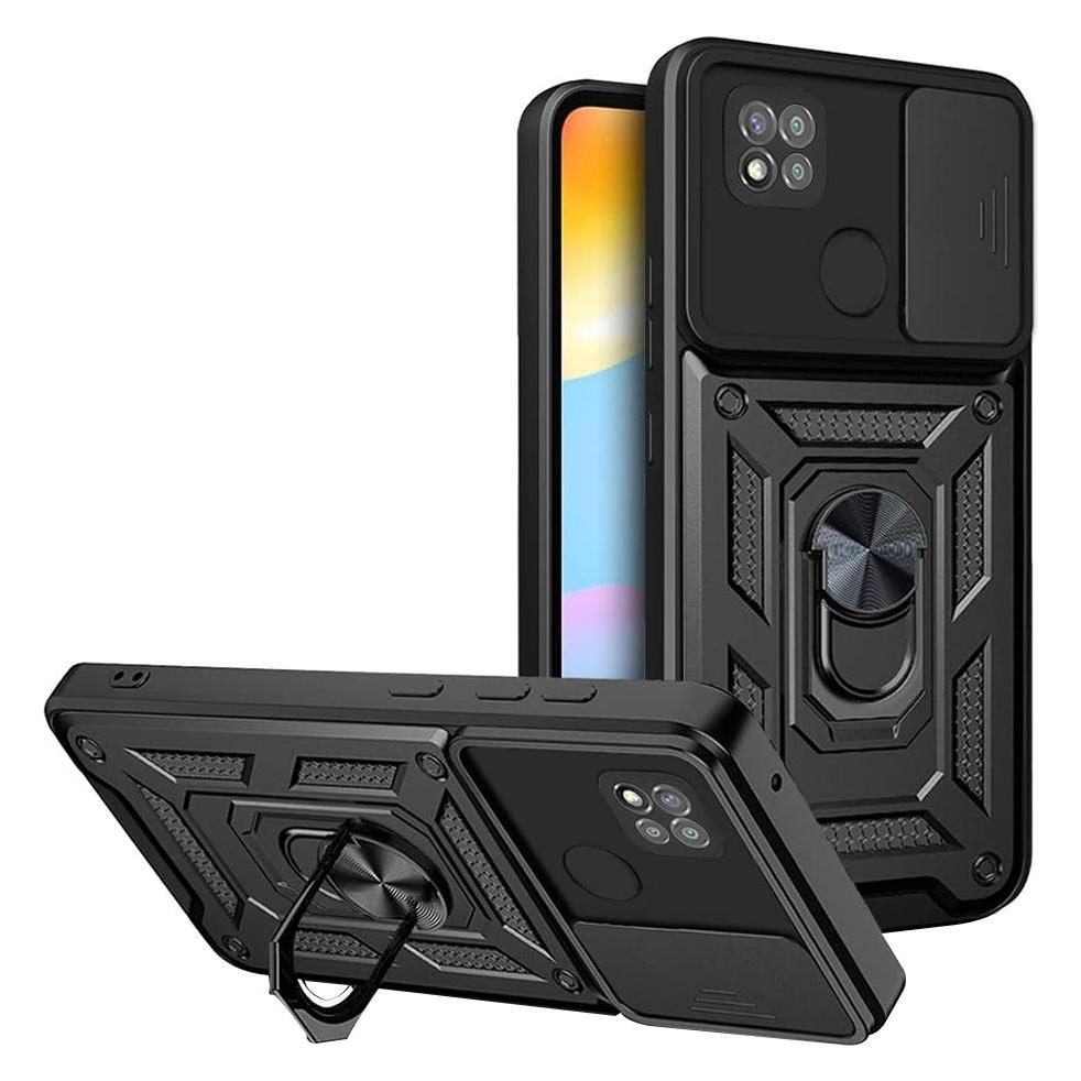 Techsuit - CamShield Series - Xiaomi Redmi 9C / Redmi 9C NFC - Black (Xiaomi Redmi 9C) (56365387)
