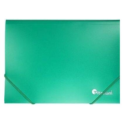 Titanum PP-A5-Ordner mit grünem Gummiband (A5, 1x) (47591687)