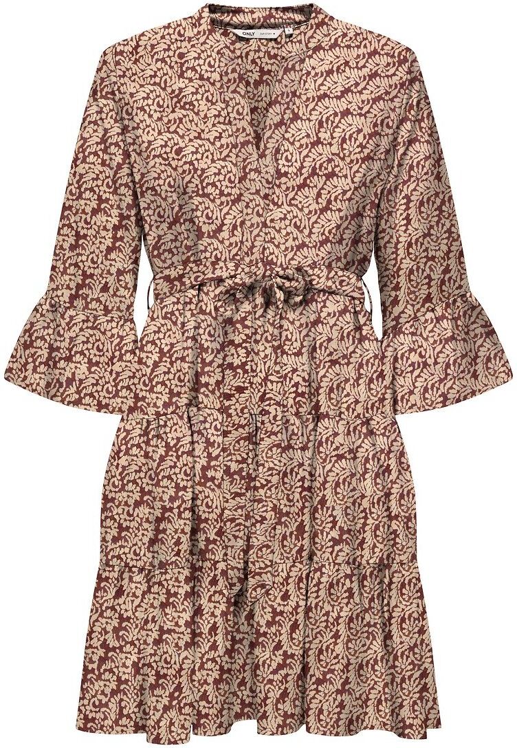 ONLY Robe courte imprimée manches longues