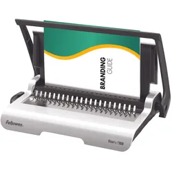 Fellowes® Plastikbindegerät Star+/5627501 A4 weiß grau