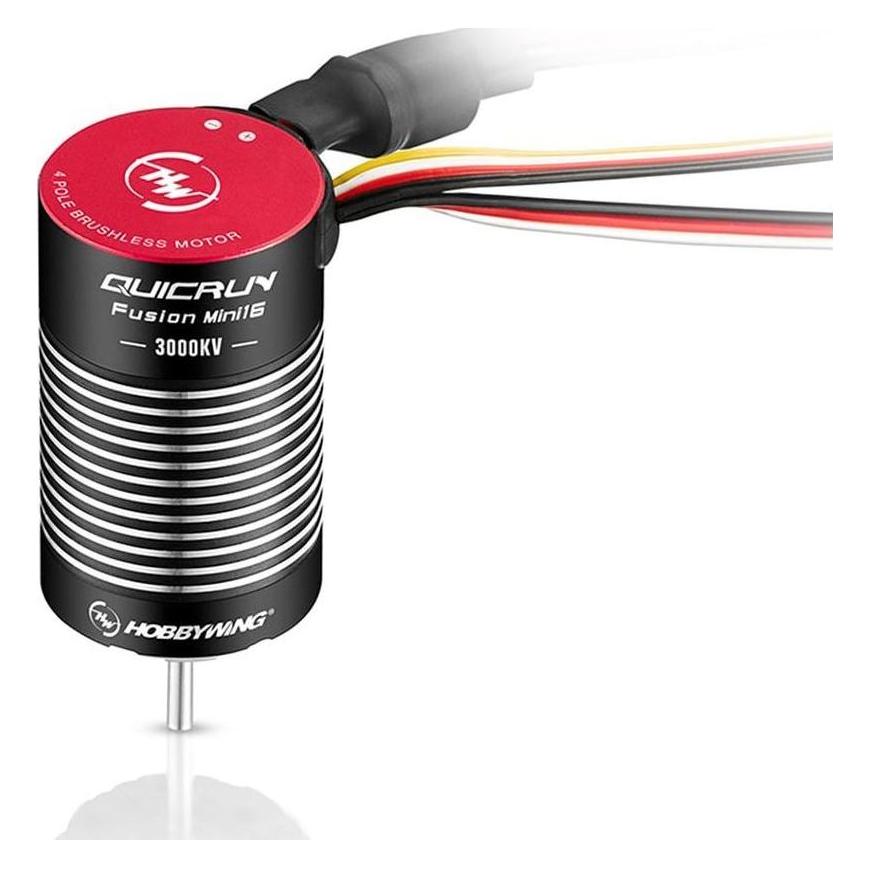 Hobbywing Brushless-Antriebsset Quicrun Fusion Mini16, 3000 kV 2-3S (HW30120403)