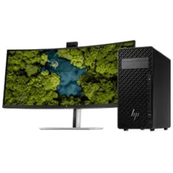 HP Z2 Tower G1i (1000 GB, 32 GB), PC, Schwarz